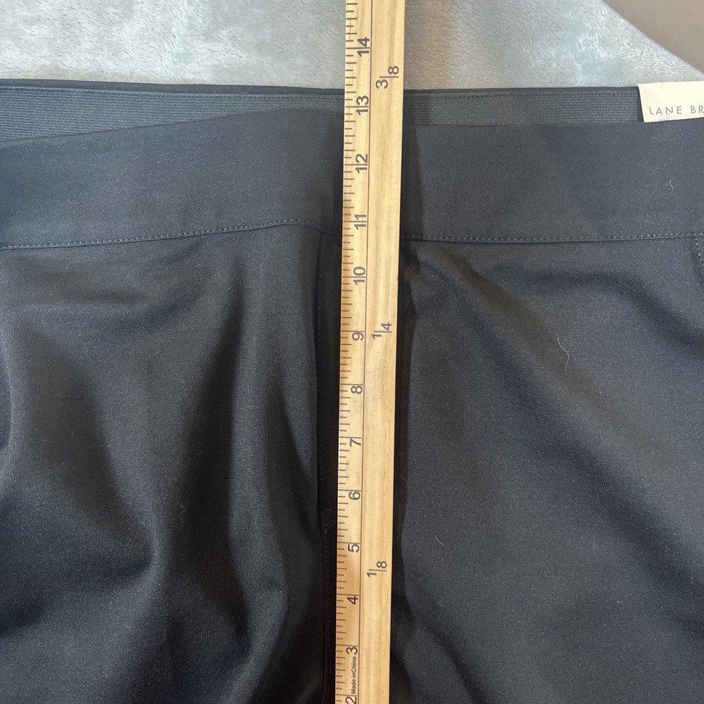 LANE BRYANT High Rise Leggings Black‎ Stretch Jegging Black Size 26/28 NWT - Picture 9 of 9